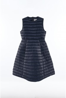 FRONT PLEATED DOWN DRESS