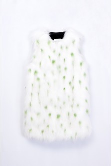 DOTS FOX LONG VEST