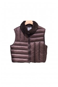 QUILTED CROP DOWN JACKET