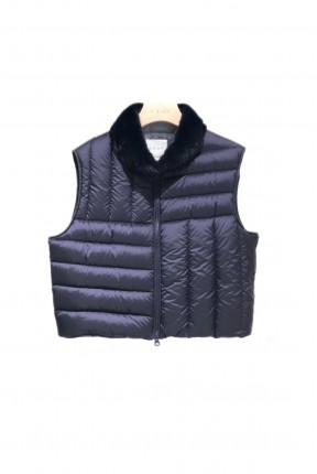QUILTED CROP DOWN JACKET