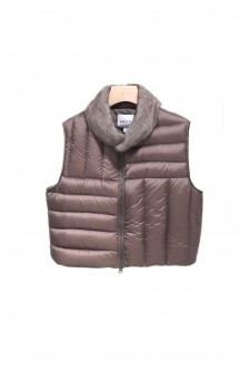 QUILTED CROP DOWN JACKET