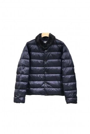 MINK COLLAR DOWN JACKET
