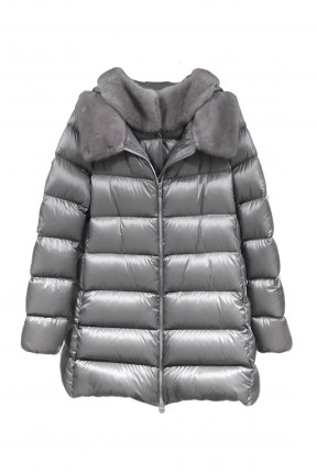 DETACHABLE FRONT DOWN JACKET