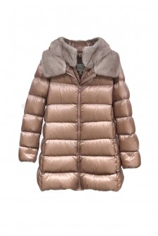 DETACHABLE FRONT DOWN JACKET
