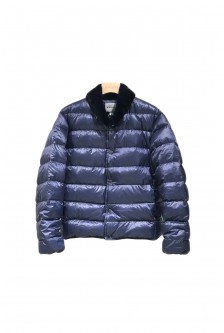 BASIC DOWN JACKET WITH MINK COLLAR